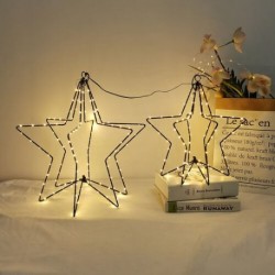 Décoration LED de Noël étoile 3D Modee C4033 – 120 LED blanc chaud