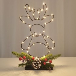 Décoration LED de Noël renne Modee C4037 – 45 LED blanc chaud