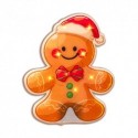 Décoration LED de Noël bonhomme en pain d’épices Modee C4001 – 8 LED blanc chaud