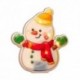 Décoration LED de Noël bonhomme de neige Modee C4007 – 6 LED blanc chaud