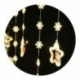 Décoration lumineuse de Noël LED pour fenêtre avec adaptateur C3005 (110LED/3m) Blanc chaud – ML-C3005 Modee