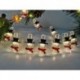 Guirlande lumineuse LED à piles avec Pince C3015 (10LED/120cm/10cm) Blanc chaud – ML-C3015 Modee