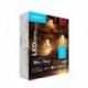 Guirlande lumineuse LED à piles C3020 (10LED/120cm/10cm) Blanc chaud – ML-C3020 Modee