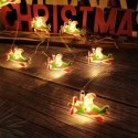 Guirlande lumineuse LED à piles C3020 (10LED/120cm/10cm) Blanc chaud – ML-C3020 Modee