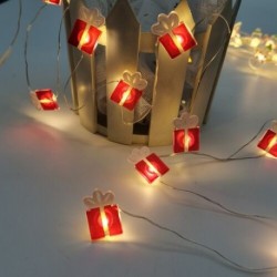Guirlande lumineuse LED à piles C3025 (10LED/90cm/10cm) Blanc chaud – ML-C3025 Modee
