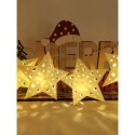 Guirlande lumineuse LED à piles C3029 (10LED/120cm/10cm) Blanc chaud – ML-C3029 Modee