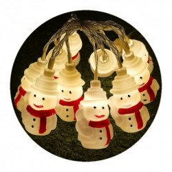 Guirlande lumineuse LED à piles Cuivre (10LED/1,35m/15cm) Blanc chaud – ML-C1012 Modee