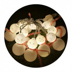 Guirlande lumineuse LED à piles Cuivre (10LED/1,35m/15cm) Blanc chaud – ML-C1015 Modee