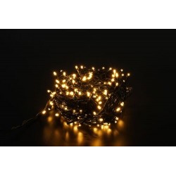 Guirlande lumineuse LED Plastique avec adaptateur (200LED/20m/10cm) 2700K Blanc chaud – ML-C2004 Modee