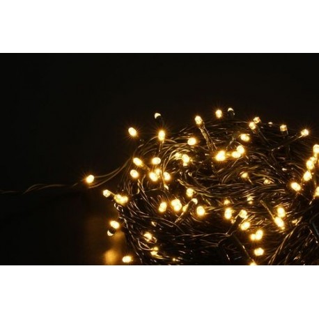 Guirlande lumineuse LED Plastique avec adaptateur (200LED/20m/10cm) 2700K Blanc chaud – ML-C2004 Modee