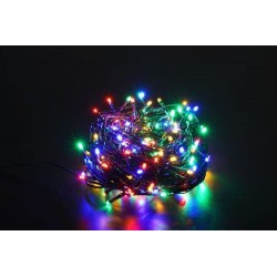 Guirlande lumineuse LED Plastique avec adaptateur (200LED/20m/10cm) multicolore – ML-C2006 Modee