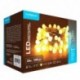 Guirlande lumineuse LED Plastique avec adaptateur Berry (200LED/20m/10cm) Blanc chaud – ML-C20092 Modee