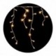 Guirlande lumineuse LED Plastique avec adaptateur C2019 (100LED/2m/H70cm) Blanc chaud – ML-C2019 Modee