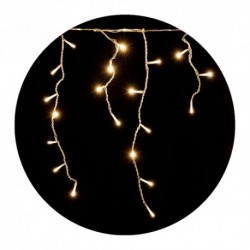Guirlande lumineuse LED Plastique avec adaptateur C2019 (100LED/2m/H70cm) Blanc chaud – ML-C2019 Modee