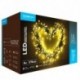 Guirlande lumineuse LED Plastique avec adaptateur C2015 (576LED/6m) Blanc chaud – ML-C2015 Modee
