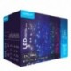 Guirlande lumineuse LED Plastique avec adaptateur C2018 (384LED/2,1m) multicoloree – ML-C2018 Modee