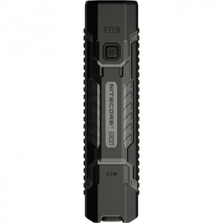 Lampe de poche Nitecore EDC07 (Batterie Li-Ion intégrée) MCT UHE LED (1500 lumens) Noire