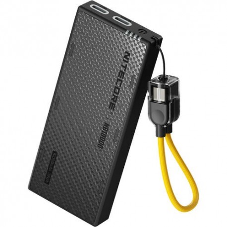 Batterie Externe en Carbone Nitecore NB10000 GEN4 (10000mAh)