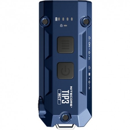 Lampe torche Nitecore TIP3 (Rechargeable) LED MCT UHE (720 lumens) Bleue