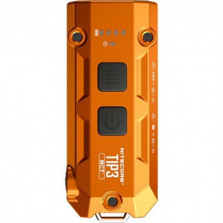 Lampe torche Nitecore TIP3 (Rechargeable) LED MCT UHE (720 lumens) Orange