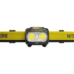 Lampe frontale Nitecore UT27 (à piles) 2x LED MCT UHE (800 lumens) Noir