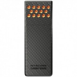 NITECORE Accessoires Batterie externe en carbone 10000 GEN2 (10000mAh) Orange