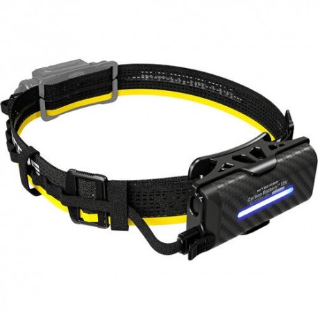 Kit Batterie externe en carbone 12K pour Lampe frontale 12000 mAh