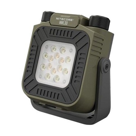 Nitecore Lampe de Travail NWL30 3 en 1 - Anti-moustique - Powerbank - Rechargeable USB-C (3000 lumens)