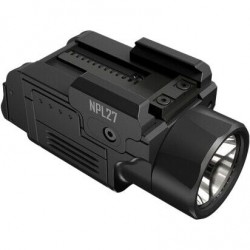 Nitecore Lampe tactique pour arme NPL27 (rechargeable) (650 lumens)