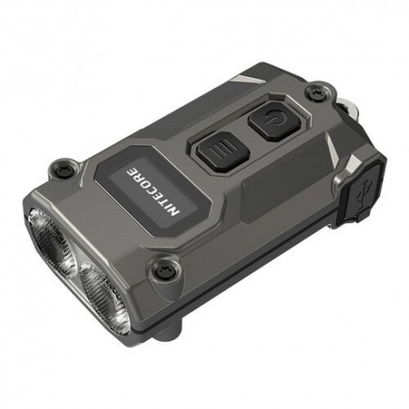 Nitecore Lampe de poche porte-clés TINI 3 rechargeable MCT UHE LED (600 lumens) Gris