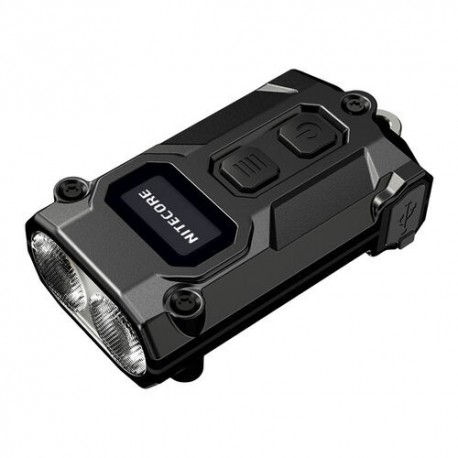 Nitecore Lampe de poche porte-clés TINI 3 rechargeable MCT UHE LED (600 lumens) Noir