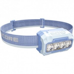 Nitecore Lampe frontale HA23 UHE (3xAAA/rechargeable) 4x MCT UHE LED (600 lumens) Bleu