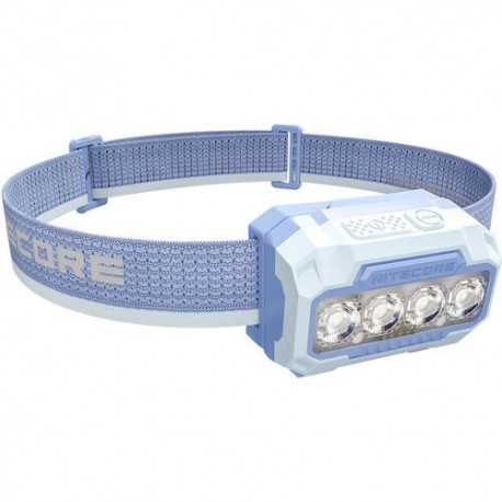 Nitecore Lampe frontale HA23 UHE (3xAAA/rechargeable) 4x MCT UHE LED (600 lumens) Bleu