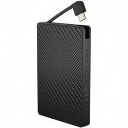 NITECORE Accessoires Batterie externe en carbone Pocket 10000 (10000mAh)