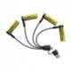 NITECORE Accessoires Pile rechargeable AA 1,5V USB-C (lítium-ion 2400 mAh) Pack de 4 pcs