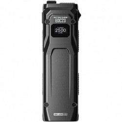 Nitecore Lampe torche EDC23 (Batterie Li-ion intégrée) 2x NiteLab UHi 25 (2500 lumens)