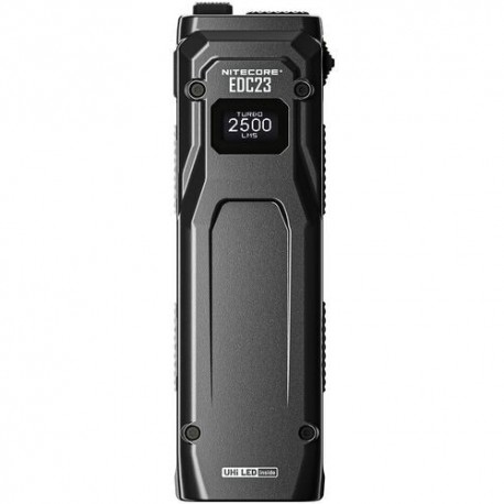 Nitecore Lampe torche EDC23 (Batterie Li-ion intégrée) 2x NiteLab UHi 25 (2500 lumens)