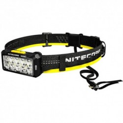 Nitecore Lampe frontale HU2000 (batterie non inclcuse) 10x UHE LED (2000 lumens) + USB-C
