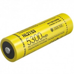 NITECORE Accessoires Pile rechargeable 21700 NL2153 5300mAh 8A 3,6V B1
