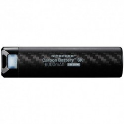 Nitecore Accessoires Carbon Battery 6K Boîtier d'extension 6000mAh