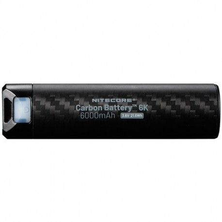 Nitecore Accessoires Carbon Battery 6K Boîtier d'extension 6000mAh