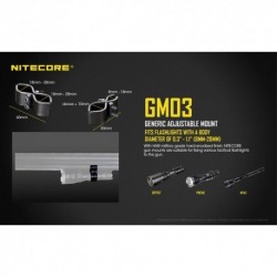 Nitecore Accessoires Montage Fusil GM03