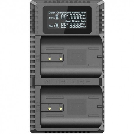 NITECORE Accessoires Chargeur pour appareil photo Hasselblad UHX1 PRO