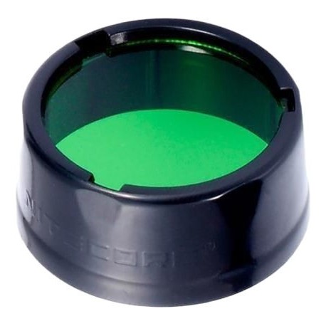Nitecore Accessoires Filtre Verte NFG25 (EC20/MT20A/MT20C/MH10V2/MH12V2/P10V2)
