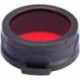 Nitecore Accessoires Filtre Rouge NFR50 (P30/NEW P30)