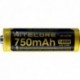 NITECORE Accessoire Pile rechargeable 14500 NL1475R avec micro port USB 750mAh 3,6V B1