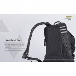 Nitecore Accessoires Sac à dos BP20 Noir
