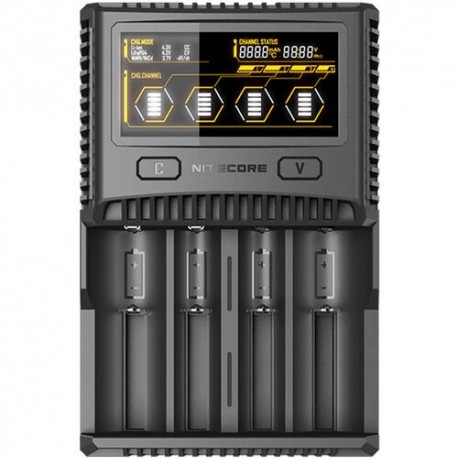 NITECORE Accessoires Chargeur rapide de piles rechargeables SC4