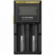 NITECORE Accessoires Chargeur de batteries D2EU