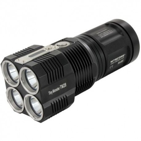 Nitecore Lampe de poche TM28 SET (4 x IMR18650) 4xCREE XHP35 HI (6000 lumens)